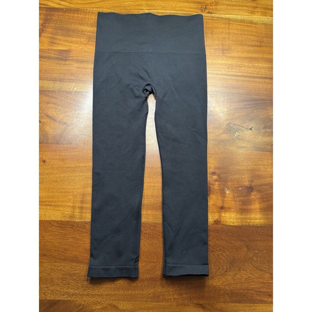 Soma Women’s Slimming Crop Leggings Black S Small High Rise Capri Pants NWT
